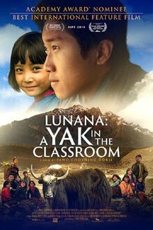 Lunana: A Yak in the Classroom The movie poster of Lunana: A Yak in the Classroom