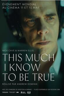 Concert: Nick Cave -This Much I Know to Be True