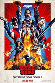 The Suicide Squad The movie poster of The Suicide Squad