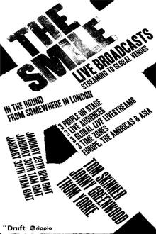 Live Broadcast : The Smile (Radiohead) The movie poster of Live Broadcast : The Smile (Radiohead)