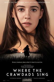 Where the Crawdads Sing The movie poster of Where the Crawdads Sing