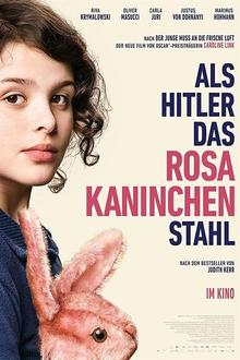 Als Hitler das rosa Kaninchen stahl The movie poster of Als Hitler das rosa Kaninchen stahl