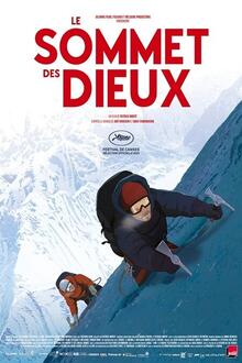 Le sommet des dieux The movie poster of Le sommet des dieux
