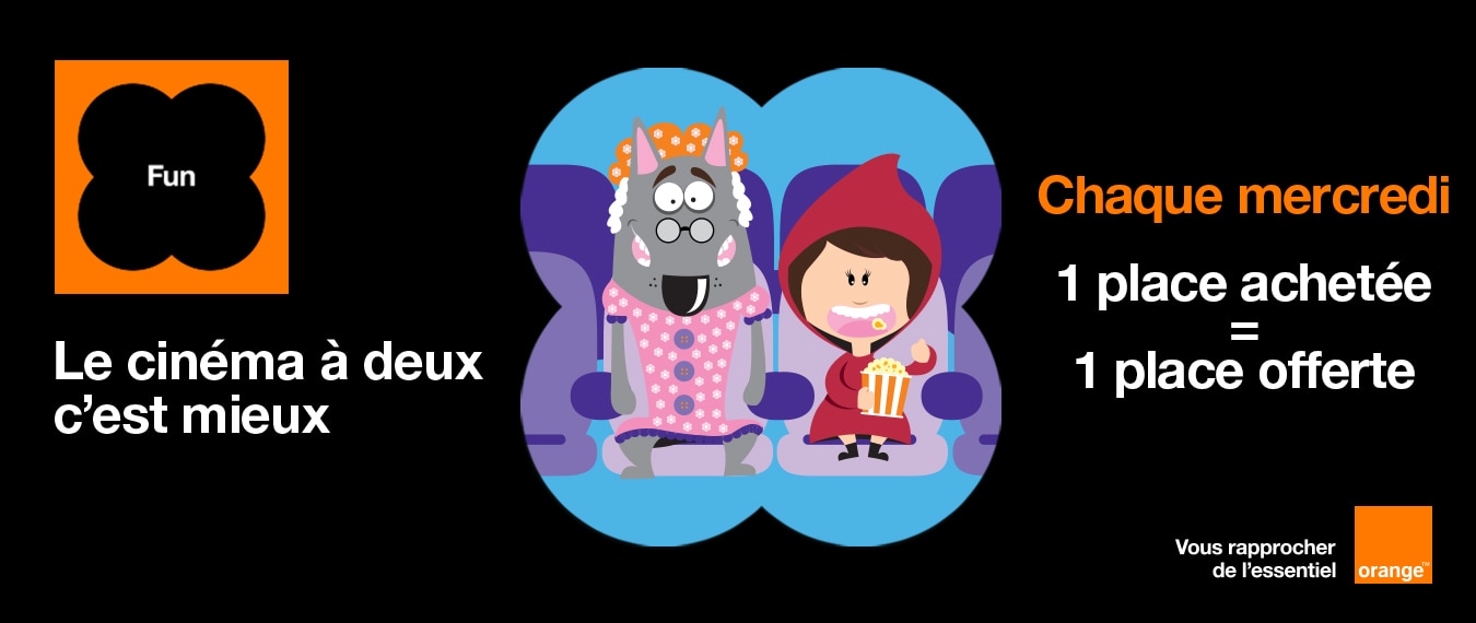 1 Place De Cinema Achetée 1 Place Offerte Orange Wednesdays | Kinepolis Luxembourg