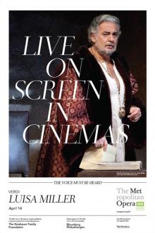 MET 17-18: Luisa Miller The movie poster of MET 17-18: Luisa Miller