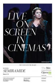 The movie poster of  Semiramide