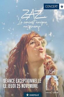 Concert: ZAZ - Le concert unique au cinéma