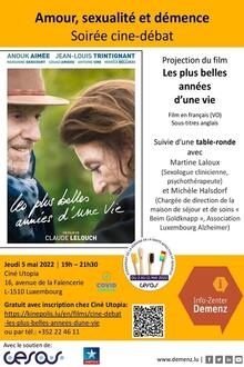 Ciné-Débat: Les plus belles années d'une vie