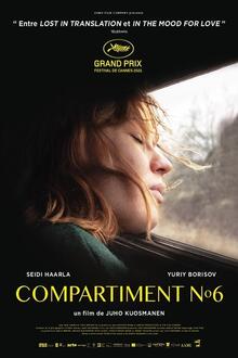 Hytti nro 6 (Compartment No. 6) The movie poster of Hytti nro 6 (Compartment No. 6)