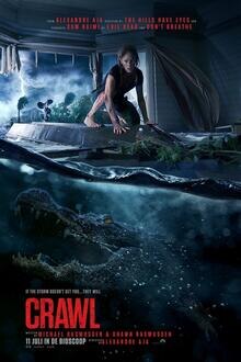 Crawl The movie poster of Crawl