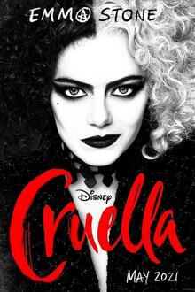 Cruella The movie poster of Cruella