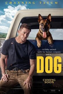 Dog The movie poster of Dog