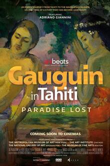 Art at the movies:Gauguin in Tahiti. Paradise Lost
