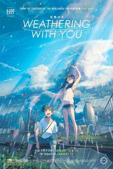 Weathering With You (Tenki no ko) The movie poster of Weathering With You (Tenki no ko)