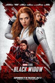 Black Widow The movie poster of Black Widow
