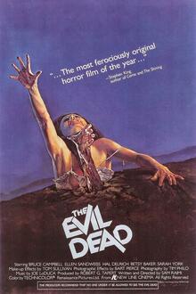 The Evil Dead (1981) The movie poster of The Evil Dead (1981)