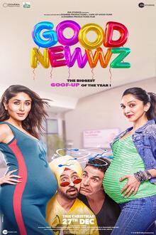 Good Newwz The movie poster of Good Newwz